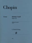Ballade in F Minor, Op.52 - Piano Solo
