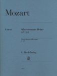 Piano Sonata in B-flat, K. 281