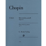 Piano Trio in G minor, Op. 8 - Violin, Cello and Piano