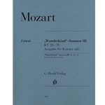 Wunderkind Sonatas: Vol. 3, K. 26-31 - Version for Piano Solo