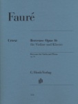 Berceuse, Op. 16 - Violin and Piano