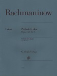 Prelude in G Major, Op. 32, No. 5 - Piano