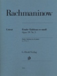 Etude-Tableau in E-flat Minor, Op. 39, No. 5 - Piano