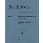 Sonata No. 13 in E-flat Major Op. 27 No. 1 - Piano Solo