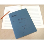 Sketchbook for Music and Notes - Henle 14-stave folio