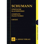 Complete Piano Works - Boxed Set of Study Scores