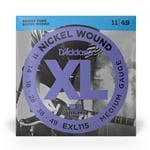 D'Addario EXL115 Medium 11-49 XL Nickel Electric Guitar Strings