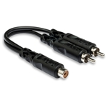 Hosa Y Cable RCAF to Dual RCA