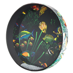 Remo ET-0216-10 16" Ocean Drum - Fish Graphic