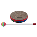 Remo KD-0106-01 Kids Percussion 6" Frame Drum with Mallet - Rain Forest