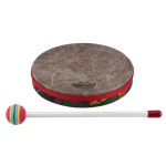 Remo KD-0108-01 Kids Percussion 8" Frame Drum with Mallet - Rain Forest