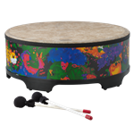 Remo KD-5822-01 Kids Percussion 22" x 8" Gathering Drum - Rainforest