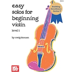 Easy Solos for Beginning Violin, Level 1 - Violin and Piano