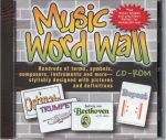 Music Word Wall CD-ROM