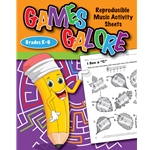 Games Galore - Reproducible Music Activity Sheets