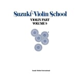 Suzuki Violin School, Volume 09 - Book Only