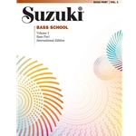 Suzuki Bass School, Volume 1 - Book Only