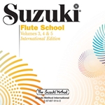 Suzuki Flute School, Vol. 3, 4, and 5 (International Ed.) - CD Only