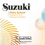 Suzuki Flute School, Volume 10 and 11 - CD Only