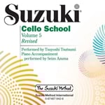 Suzuki Cello School, Volume 5 - CD Only