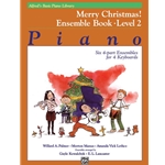 Basic Piano Library: Merry Christmas! Ensemble Book 2 - 4 Pianos 8 Hands