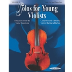 Solos for Young Violists, Volume 3 - Viola and PIano