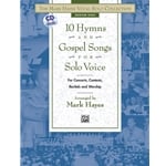 10 Hymns and Gospel Songs for Solo Voice - Medium High Book and CD