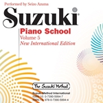 Suzuki Piano School, Vol. 5  (New Int'l Ed.) - CD Only