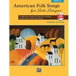 American Folk Songs for Solo Singers - Medium Low (Book with CD)