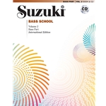 Suzuki Bass School, Volume 2 - Book with CD