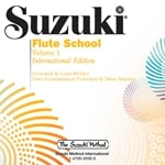 Suzuki Flute School: International Edition, Volume 01 - CD Only