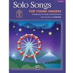 Solo Songs for Young Singers, Volume 2 - Medium Voice and Piano (Book/Audio)
