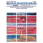 Belwin Master Solos Trumpet: Advanced, Volume 1 - Piano Accompaniment