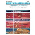 Belwin Master Solos Trombone: Intermediate, Vol. 1 - Piano Accompaniment