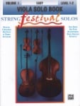 String Festival Solos: Viola, Volume 1 - Viola Solo Part