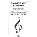 Gavotte and Bouree - Tenor Sax and Piano