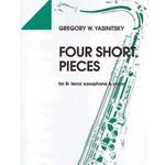 4 Short Pieces - Tenor Saxophone and Piano
