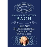 6 Brandenburg Concertos - Miniature Score