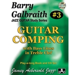 Guitar Comping with Bass Lines in Treble Clef