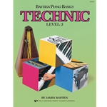 Bastien Piano Basics: Technic, Level 3