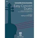 Compatible String Ensembles: Easy Concert Duets - Bass