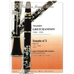 Sonate No. 2 Op 172 - Clarinet and Piano