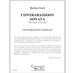 Contrabassoon Sonata "The Sunken Garden" - Contrabassoon and Piano