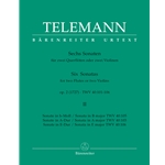 6 Sonatas Op. 2, Volume 2 - Flute (or Violin) Duet