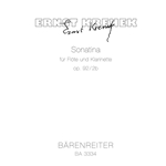 Sonatina Op. 92 / 2b (1942) - Flute and Clarinet