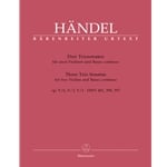 3 Trio Sonatas from Op. 5 - Violin Duet and Basso continuo