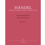 9 German Arias, HWV 202-210 - Soprano, Violin, and Piano