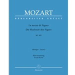 Le nozze di Figaro, K. 492 - Vocal Score (Brieger & Layer)