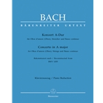 Concerto in A major, BWV 1055 - Oboe d'Amore (Oboe) and Piano