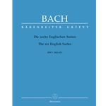 6 English Suites BWV 806-811 - Keyboard